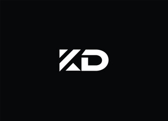 KD modern Logo Design And Letter  Logo icon design