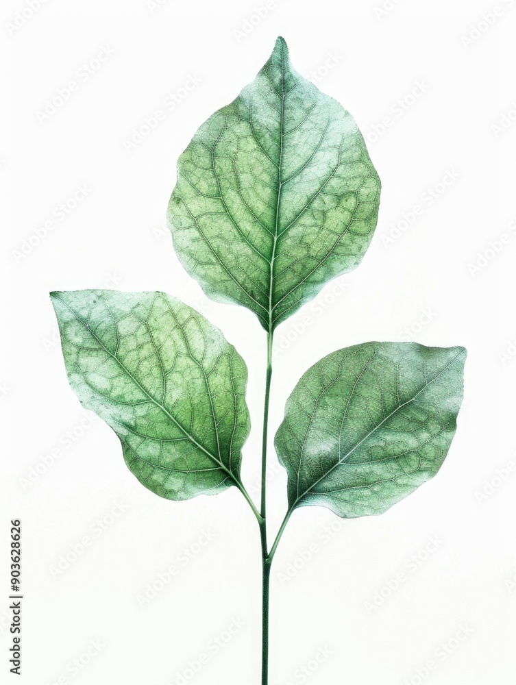 Canvas Prints close-up of leaves on stem