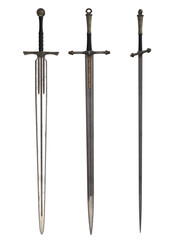 3d render fantasy swords