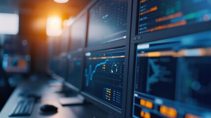Naklejka premium System fault style addressing IT infrastructure issues