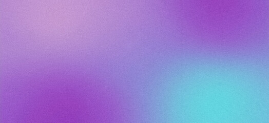 Fototapeta premium Grainy textured background featuring a gradient of purple and blue hues