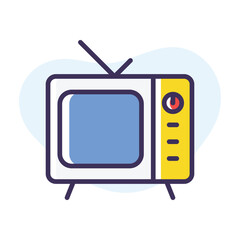 Television vector icon