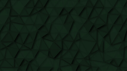 Seamless black abstract pattern. Geometric print composed of triangles and polygons. Background.