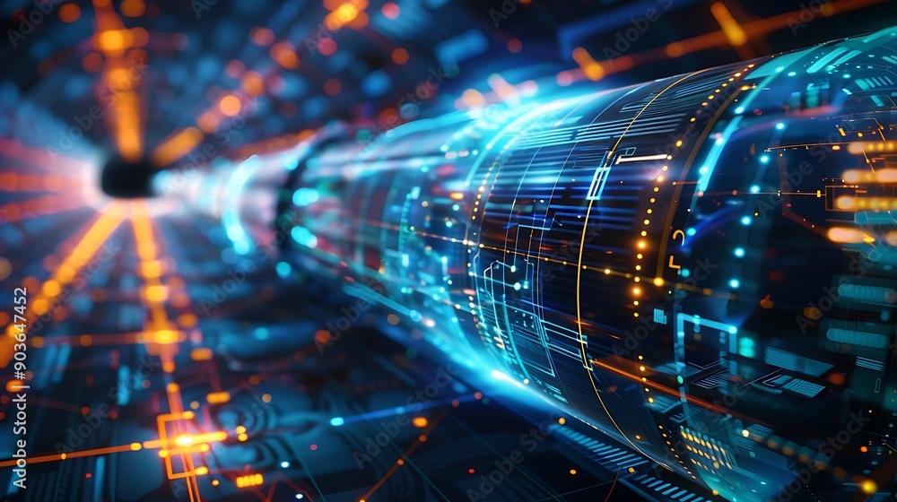 Poster innovative battery technology: exploring the future of energy storage with advanced circuitry and sl