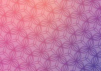 Soft line pink wallpaper pattern flower background