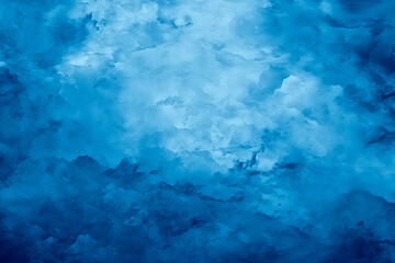 Obraz premium Abstract Blue Grunge Background: Weathered Textured Wallpaper