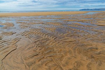 Strand von Raudisandur, Westfjorde, Island