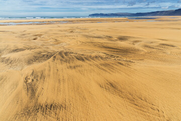Strand von Raudisandur, Westfjorde, Island