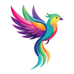 Naklejka premium illustration of a bird