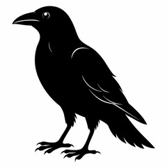 Crow Black silhouette