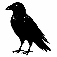 Crow Black silhouette