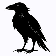 Crow Black silhouette