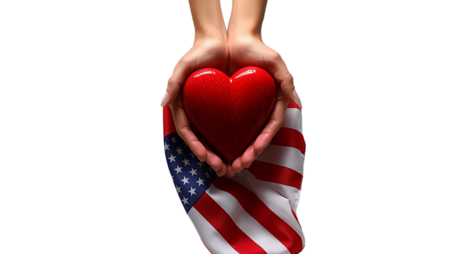 PNG, flag of america isolated on white background