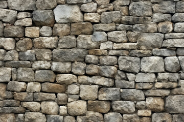 Fototapeta premium Processed collage of ancient stonework surface texture. Background for banner, backdrop or texture