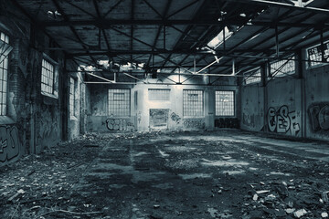 Beatiful Decay - Abandoned - Verlassener Ort - Urbex / Urbexing - Lost Place - Artwork - Creepy - Black & White - Schwarz und Weiß - Concept - Background	