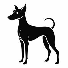 Dog Black silhouette