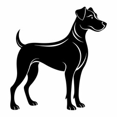 Dog Black silhouette