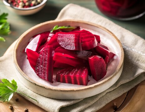 Pickled red beet 