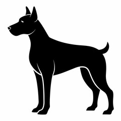 Dog Black silhouette