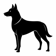 Dog Black silhouette