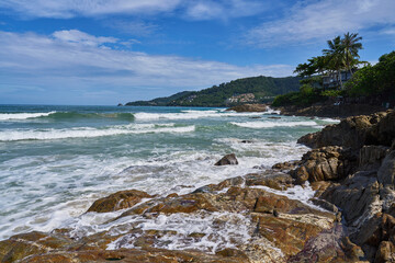 Patong beach in the island of Phuket, Thailand