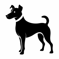 Jack Russell Terrier Black silhouette
