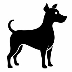 Jack Russell Terrier Black silhouette