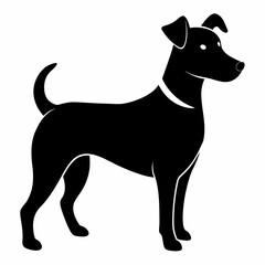 Jack Russell Terrier Black silhouette