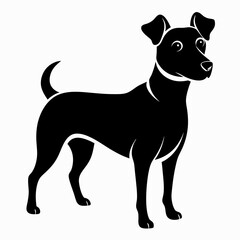 Jack Russell Terrier Black silhouette