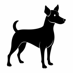 Jack Russell Terrier Black silhouette