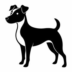 Jack Russell Terrier Black silhouette