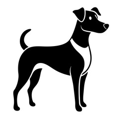 Jack Russell Terrier Black silhouette