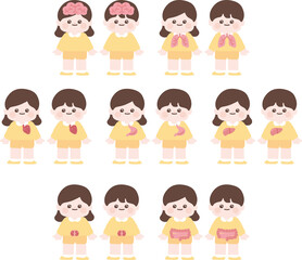 어린이 신체 장기