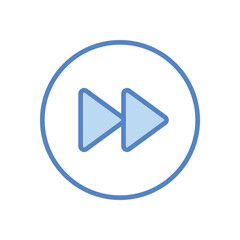 Skip Forward vector icon