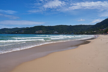 Patong beach in the island of Phuket, Thailand