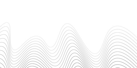 Wave abstract lines vector background
