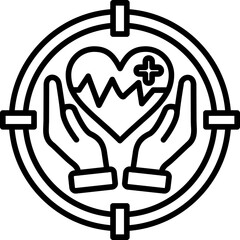 Fototapeta premium Precision Icon