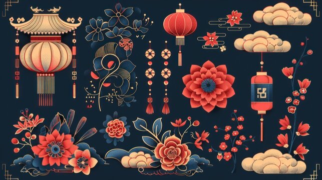 Traditional Chinese New Year Decoration