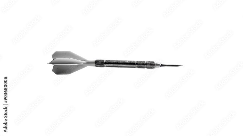 Poster dart arrow on transparent background