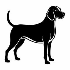 Beagle Black silhouette