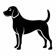 Beagle Black silhouette