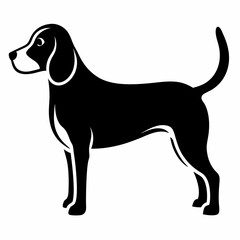 Beagle Black silhouette