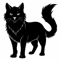 Bulldog Black silhouette