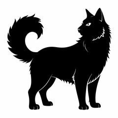 Bulldog Black silhouette