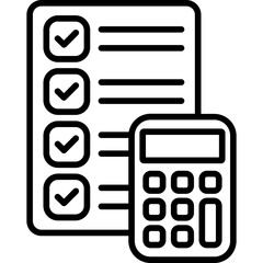 Fototapeta premium Calculator Icon