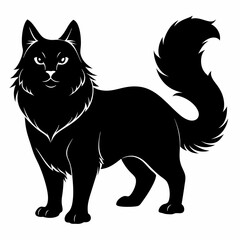 Bulldog Black silhouette