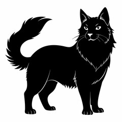 Bulldog Black silhouette