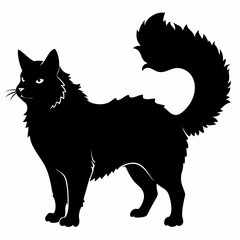 Bulldog Black silhouette