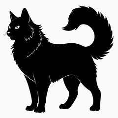 Bulldog Black silhouette
