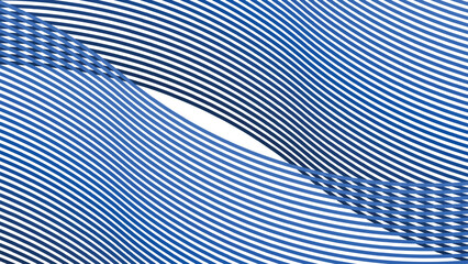 Blue stripes line wave abstract background for backdrop or presentation